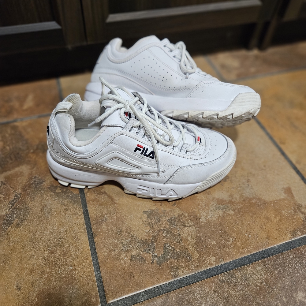Fila Classic White Athletic Shoes